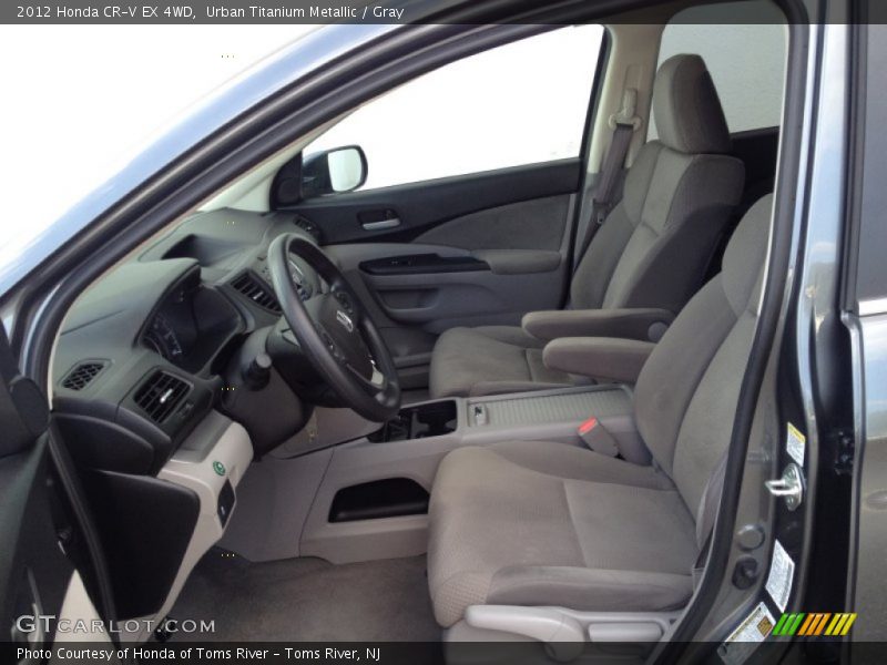 Urban Titanium Metallic / Gray 2012 Honda CR-V EX 4WD