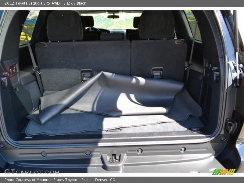 Black / Black 2012 Toyota Sequoia SR5 4WD