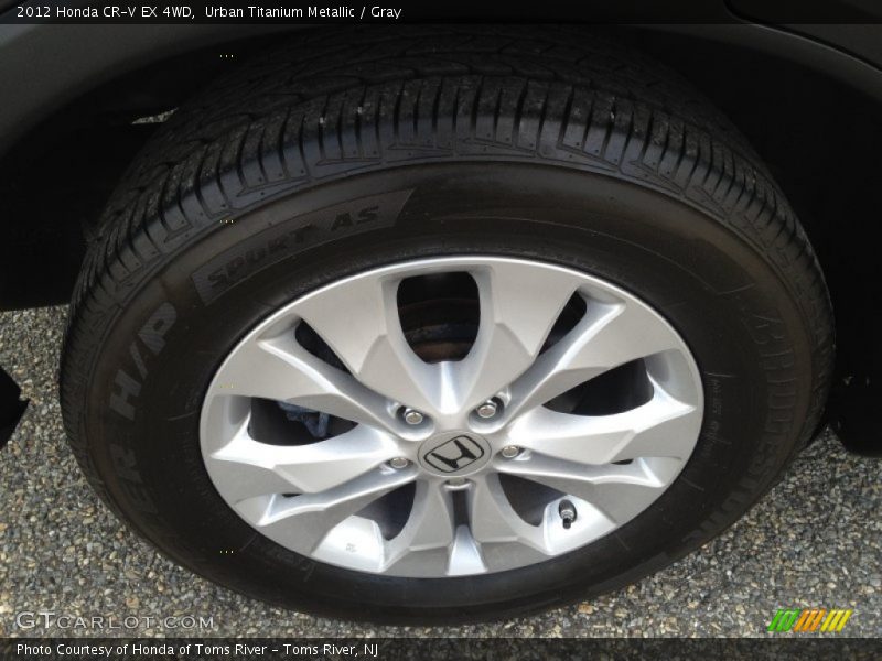 Urban Titanium Metallic / Gray 2012 Honda CR-V EX 4WD
