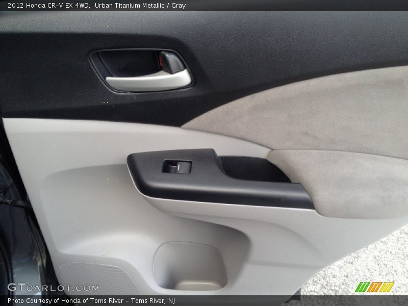 Urban Titanium Metallic / Gray 2012 Honda CR-V EX 4WD