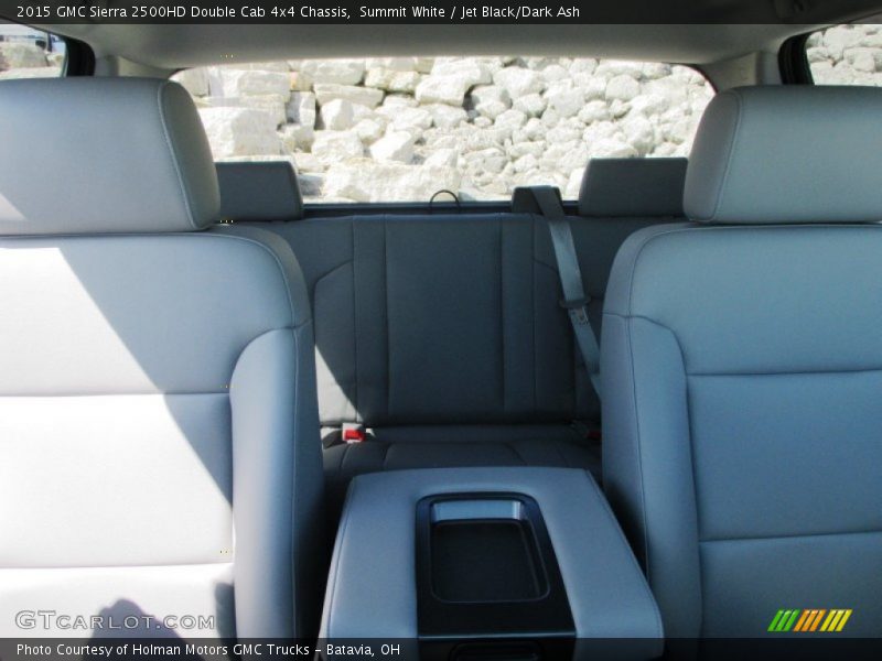 Summit White / Jet Black/Dark Ash 2015 GMC Sierra 2500HD Double Cab 4x4 Chassis