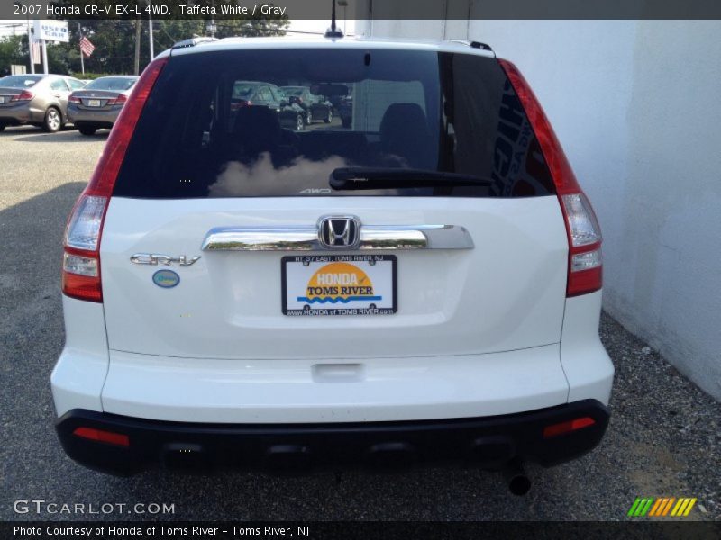 Taffeta White / Gray 2007 Honda CR-V EX-L 4WD