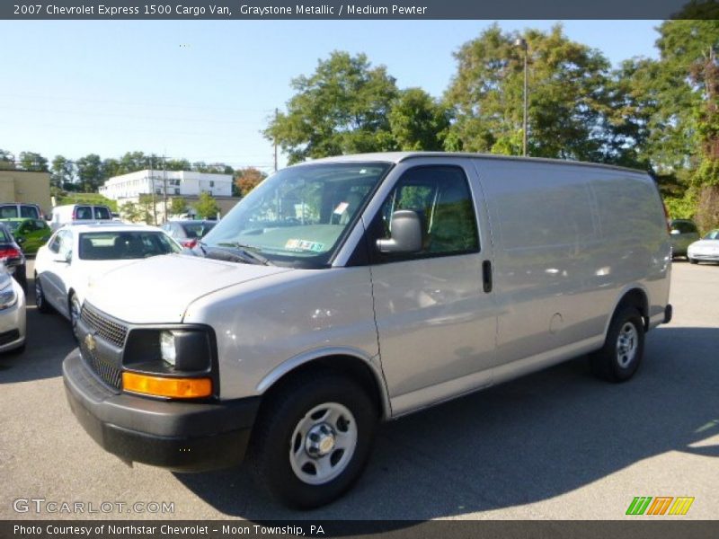 Graystone Metallic / Medium Pewter 2007 Chevrolet Express 1500 Cargo Van