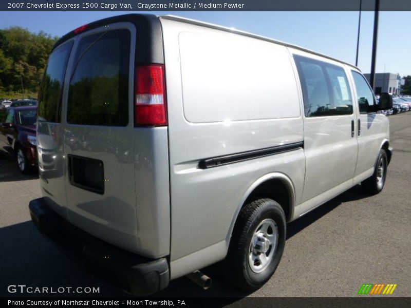 Graystone Metallic / Medium Pewter 2007 Chevrolet Express 1500 Cargo Van