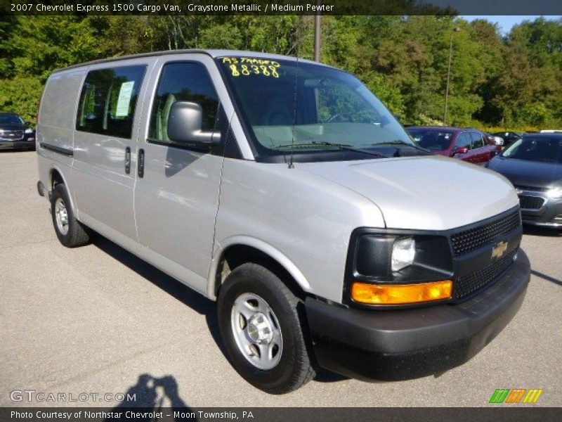 Graystone Metallic / Medium Pewter 2007 Chevrolet Express 1500 Cargo Van