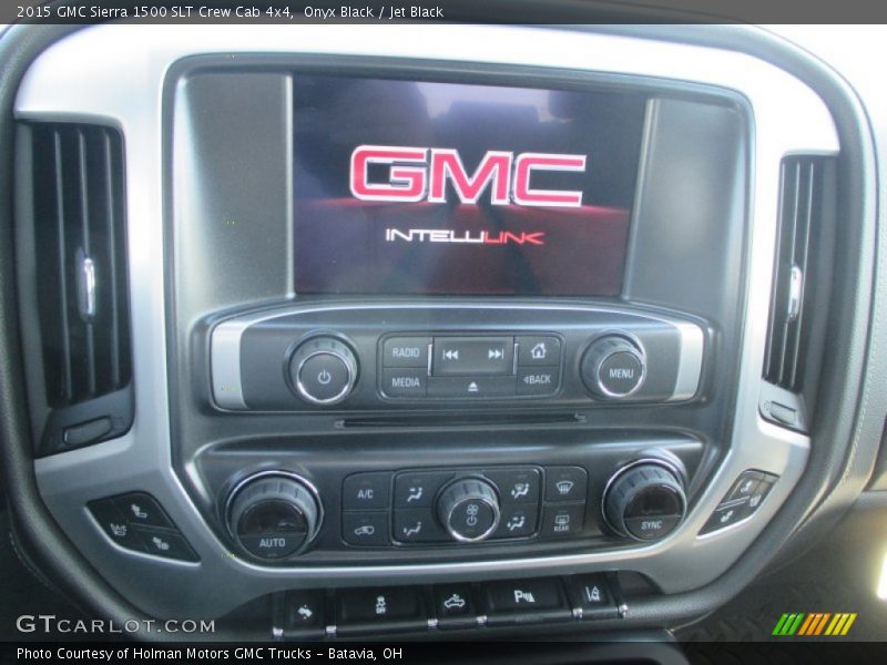 Onyx Black / Jet Black 2015 GMC Sierra 1500 SLT Crew Cab 4x4