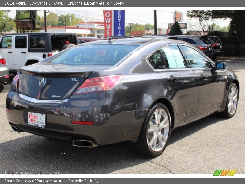 Graphite Luster Metallic / Ebony 2014 Acura TL Advance SH-AWD