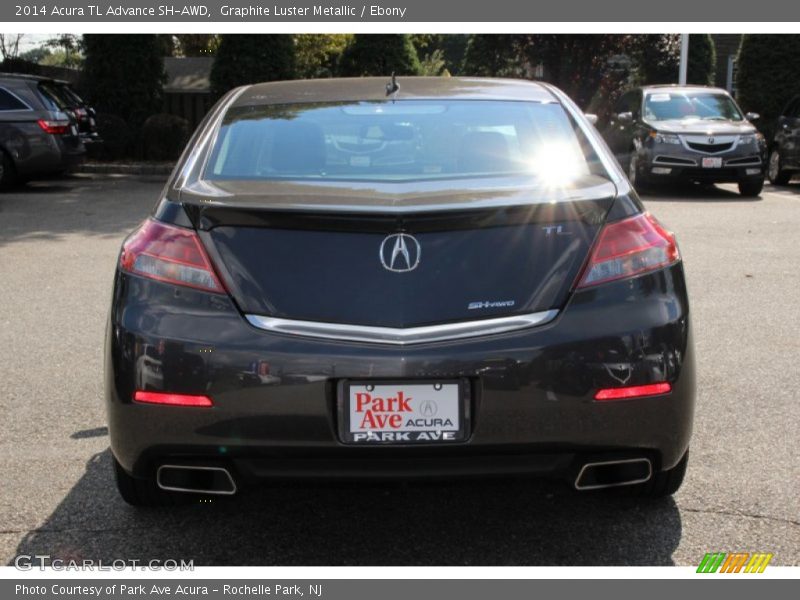 Graphite Luster Metallic / Ebony 2014 Acura TL Advance SH-AWD