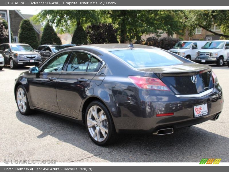 Graphite Luster Metallic / Ebony 2014 Acura TL Advance SH-AWD