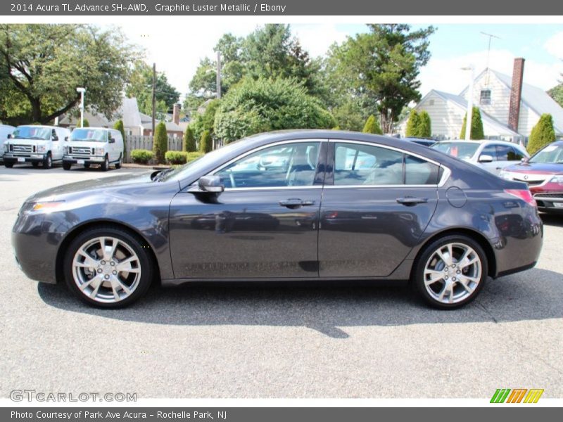 Graphite Luster Metallic / Ebony 2014 Acura TL Advance SH-AWD