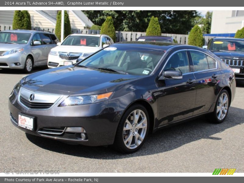 Graphite Luster Metallic / Ebony 2014 Acura TL Advance SH-AWD