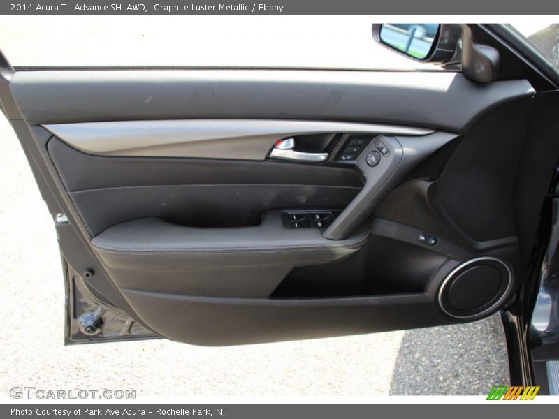 Graphite Luster Metallic / Ebony 2014 Acura TL Advance SH-AWD