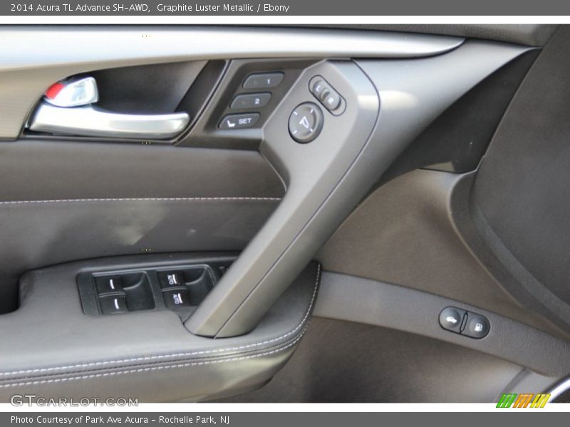Graphite Luster Metallic / Ebony 2014 Acura TL Advance SH-AWD