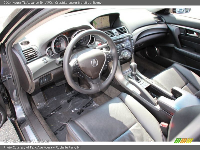 Graphite Luster Metallic / Ebony 2014 Acura TL Advance SH-AWD