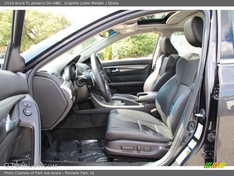 Graphite Luster Metallic / Ebony 2014 Acura TL Advance SH-AWD