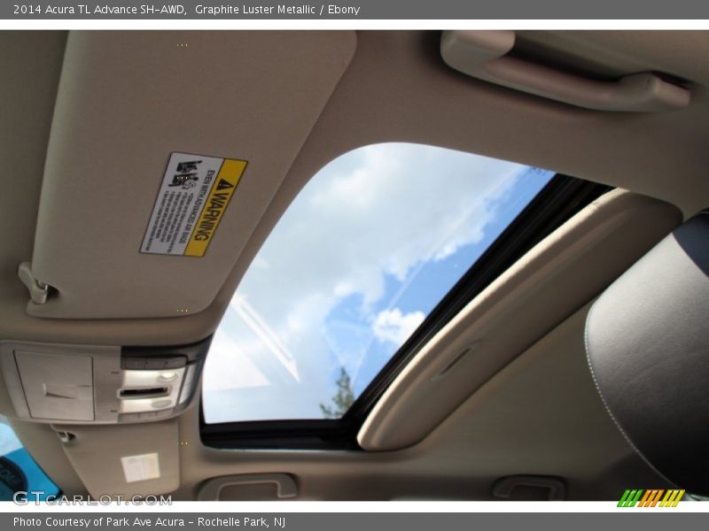 Graphite Luster Metallic / Ebony 2014 Acura TL Advance SH-AWD