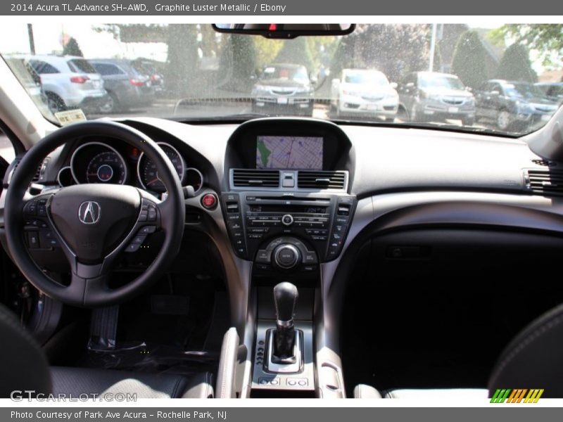 Graphite Luster Metallic / Ebony 2014 Acura TL Advance SH-AWD
