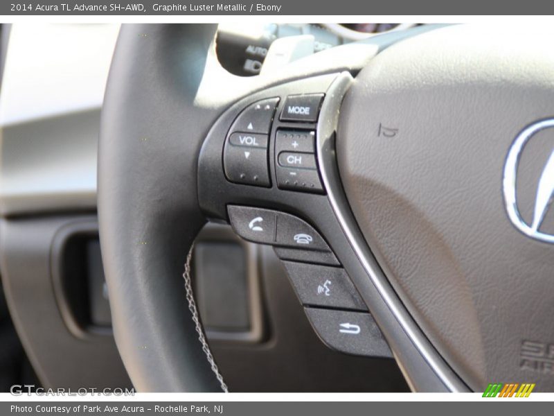 Graphite Luster Metallic / Ebony 2014 Acura TL Advance SH-AWD
