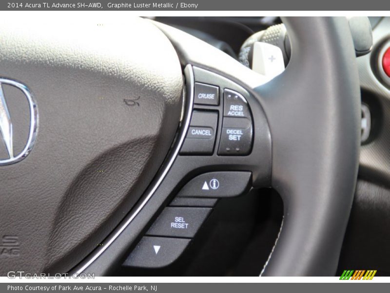 Graphite Luster Metallic / Ebony 2014 Acura TL Advance SH-AWD