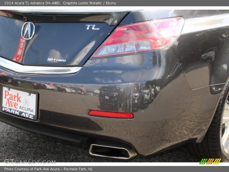 Graphite Luster Metallic / Ebony 2014 Acura TL Advance SH-AWD