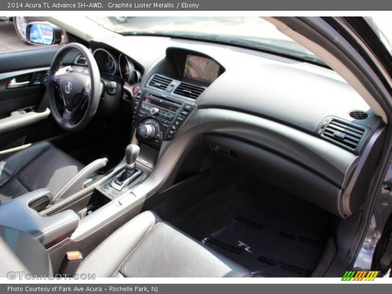 Graphite Luster Metallic / Ebony 2014 Acura TL Advance SH-AWD