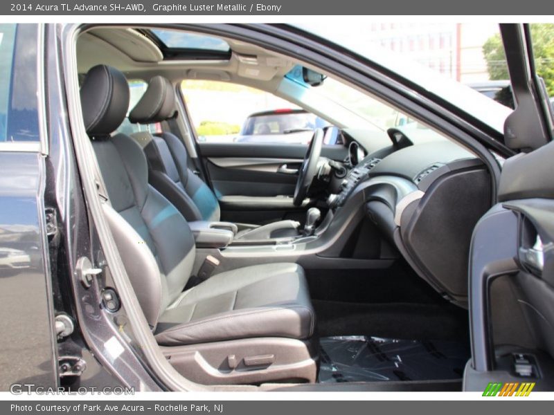 Graphite Luster Metallic / Ebony 2014 Acura TL Advance SH-AWD