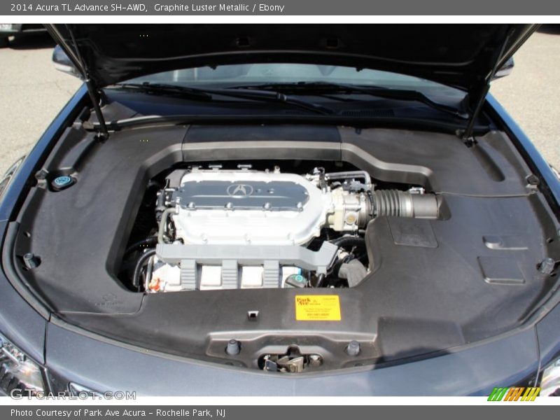 Graphite Luster Metallic / Ebony 2014 Acura TL Advance SH-AWD