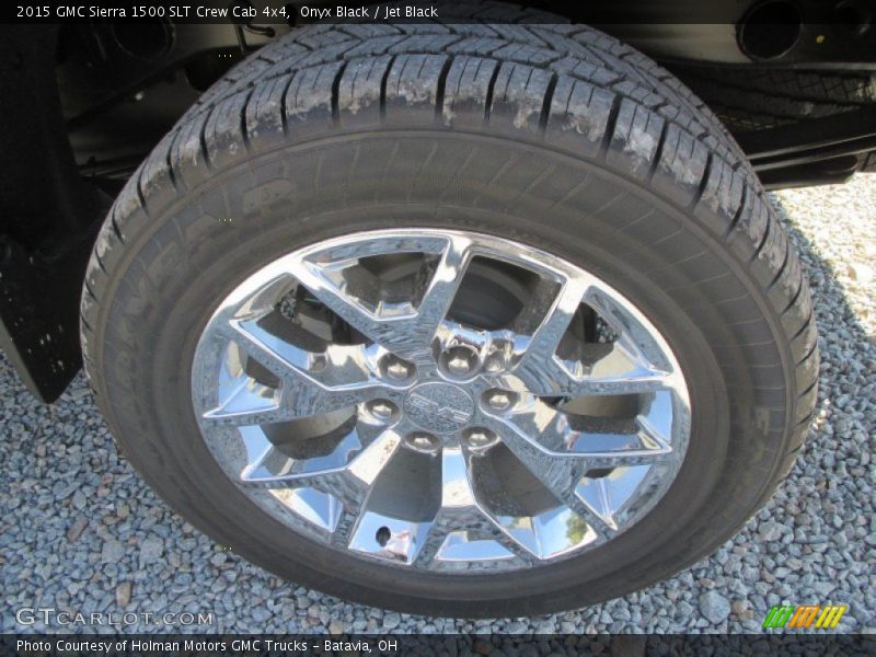 Onyx Black / Jet Black 2015 GMC Sierra 1500 SLT Crew Cab 4x4