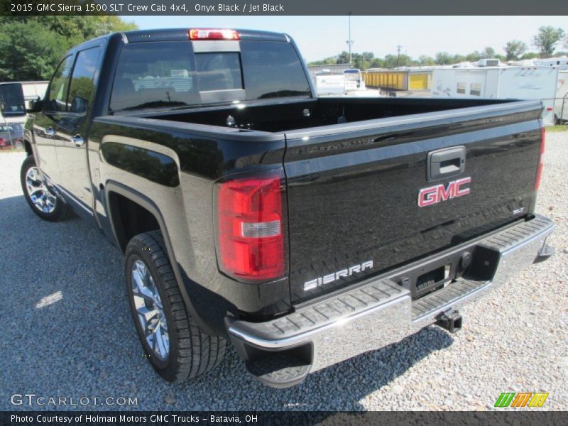 Onyx Black / Jet Black 2015 GMC Sierra 1500 SLT Crew Cab 4x4