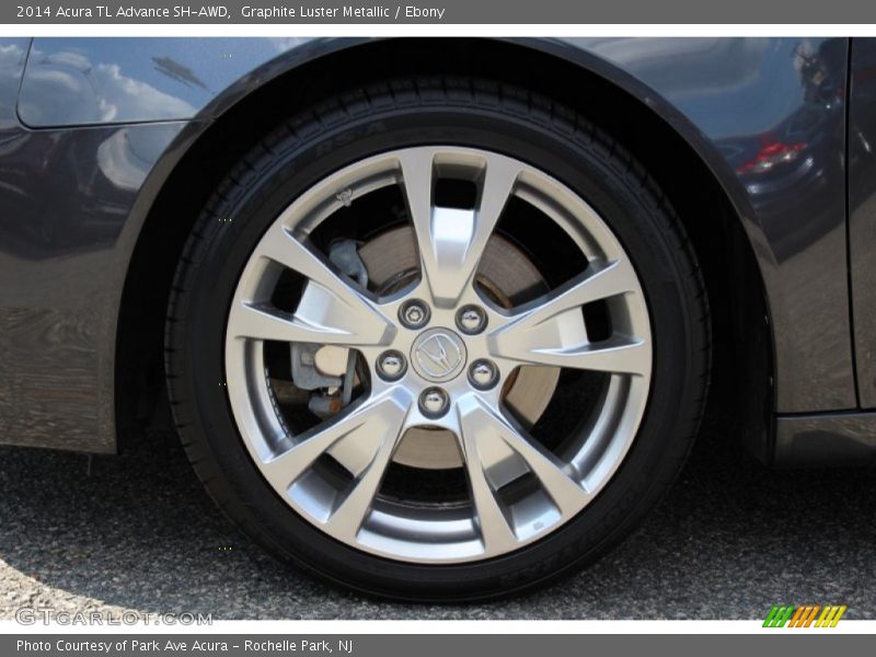 Graphite Luster Metallic / Ebony 2014 Acura TL Advance SH-AWD