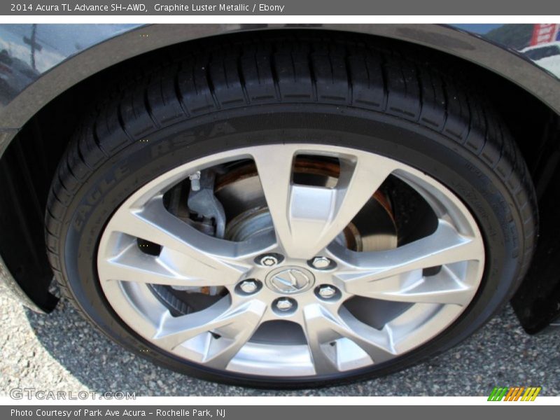Graphite Luster Metallic / Ebony 2014 Acura TL Advance SH-AWD