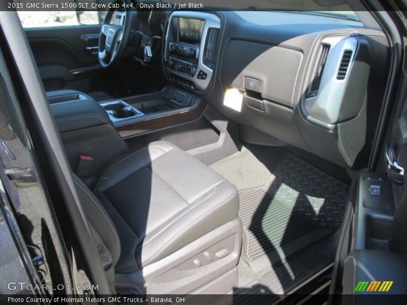 Onyx Black / Jet Black 2015 GMC Sierra 1500 SLT Crew Cab 4x4