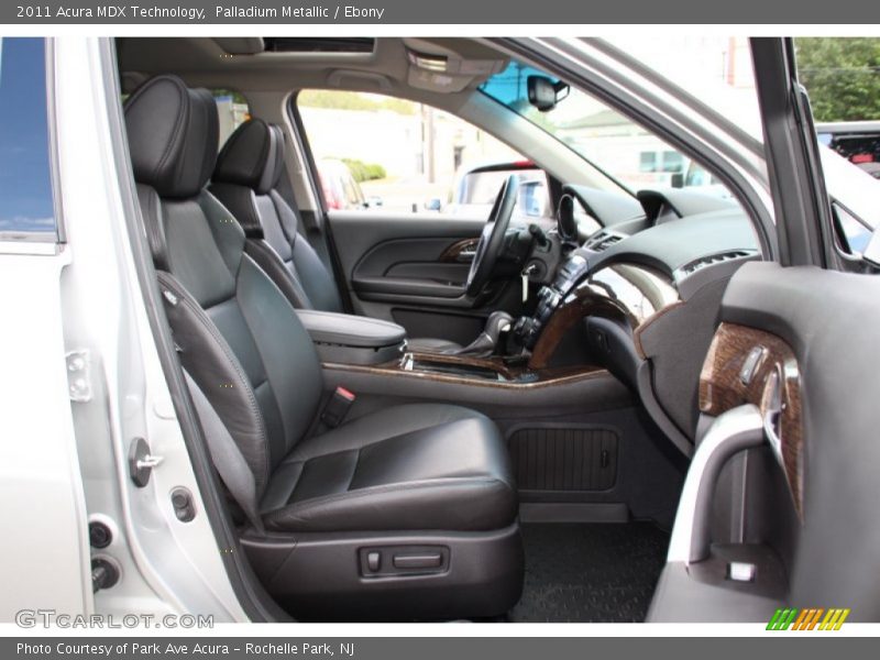Palladium Metallic / Ebony 2011 Acura MDX Technology