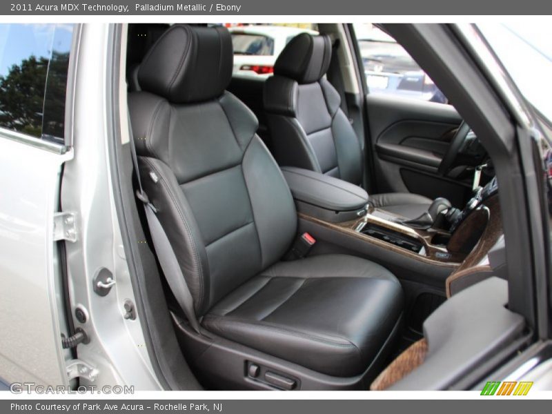 Palladium Metallic / Ebony 2011 Acura MDX Technology