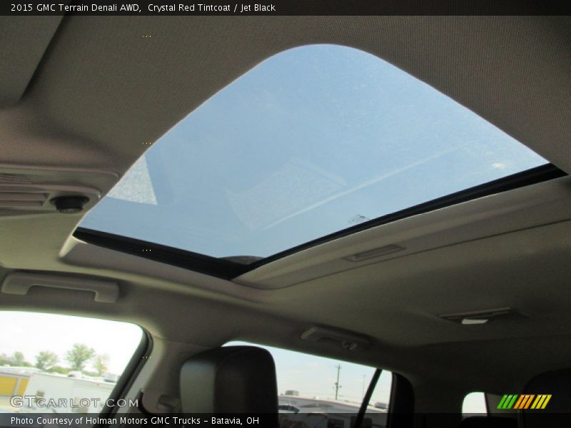 Crystal Red Tintcoat / Jet Black 2015 GMC Terrain Denali AWD