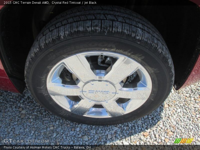 Crystal Red Tintcoat / Jet Black 2015 GMC Terrain Denali AWD