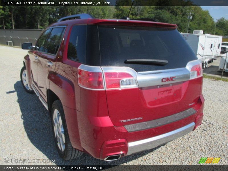 Crystal Red Tintcoat / Jet Black 2015 GMC Terrain Denali AWD