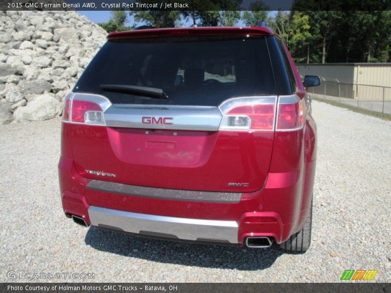 Crystal Red Tintcoat / Jet Black 2015 GMC Terrain Denali AWD
