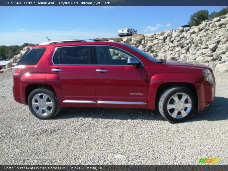 Crystal Red Tintcoat / Jet Black 2015 GMC Terrain Denali AWD