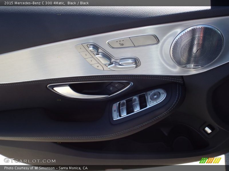 Black / Black 2015 Mercedes-Benz C 300 4Matic
