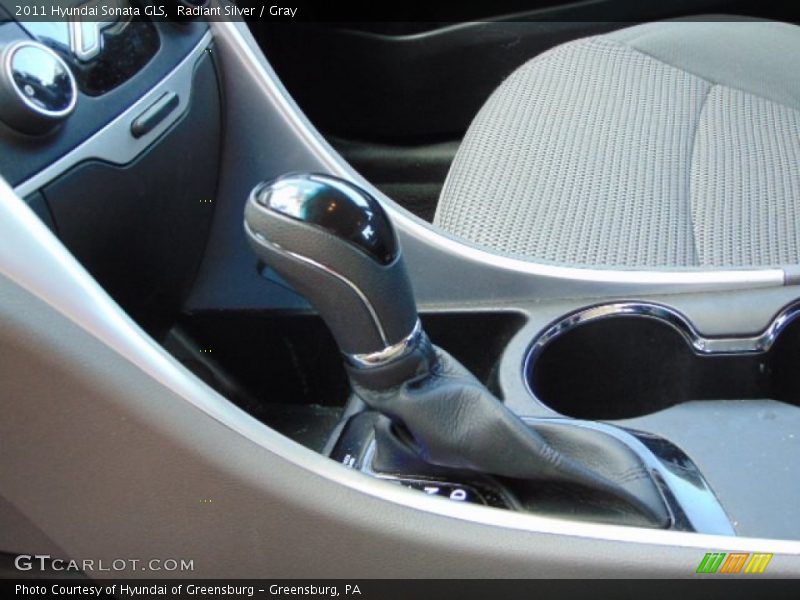 Radiant Silver / Gray 2011 Hyundai Sonata GLS