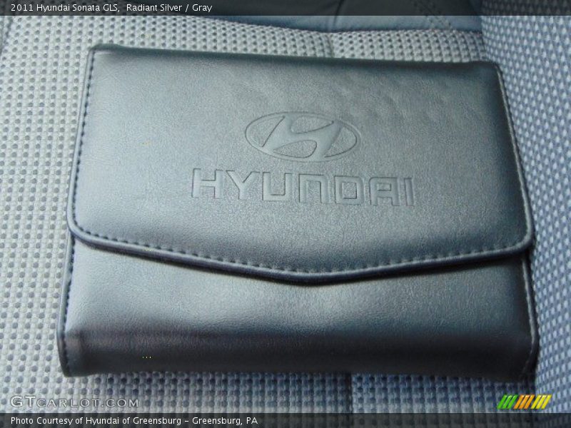 Radiant Silver / Gray 2011 Hyundai Sonata GLS