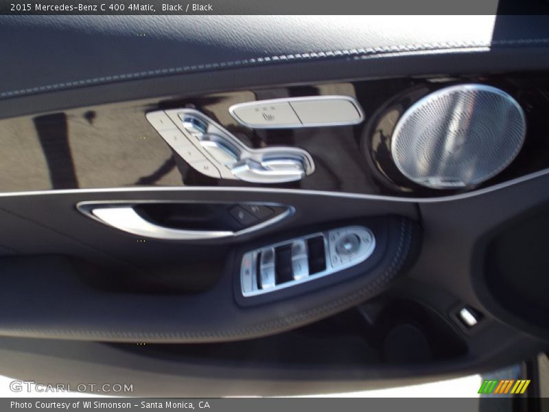 Black / Black 2015 Mercedes-Benz C 400 4Matic