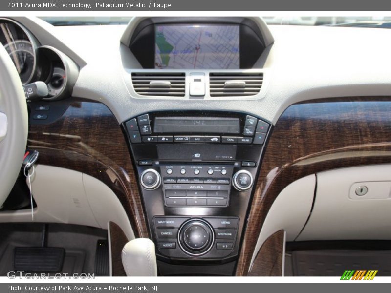 Palladium Metallic / Taupe 2011 Acura MDX Technology