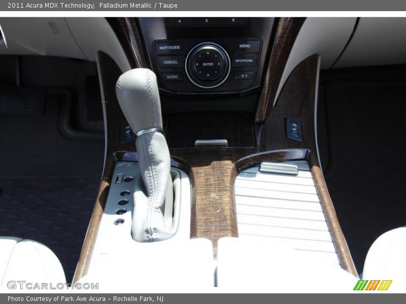 Palladium Metallic / Taupe 2011 Acura MDX Technology