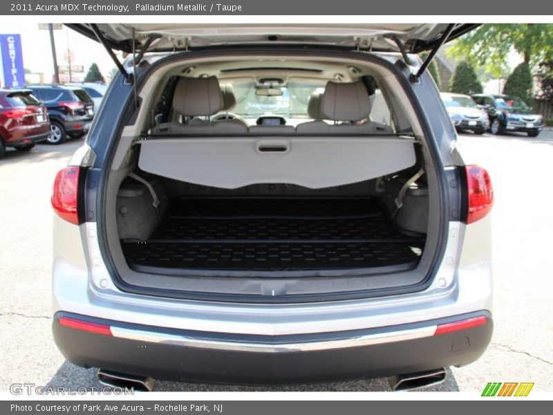 Palladium Metallic / Taupe 2011 Acura MDX Technology