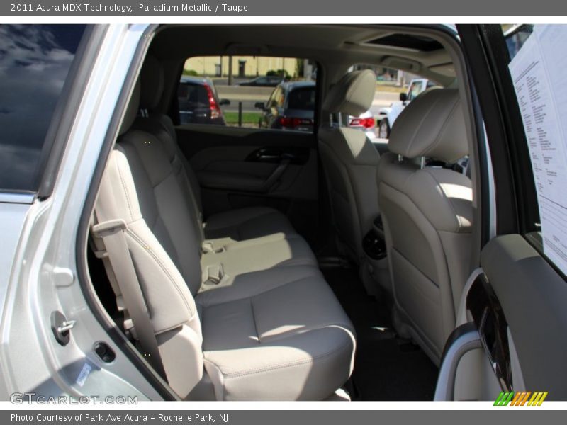 Palladium Metallic / Taupe 2011 Acura MDX Technology
