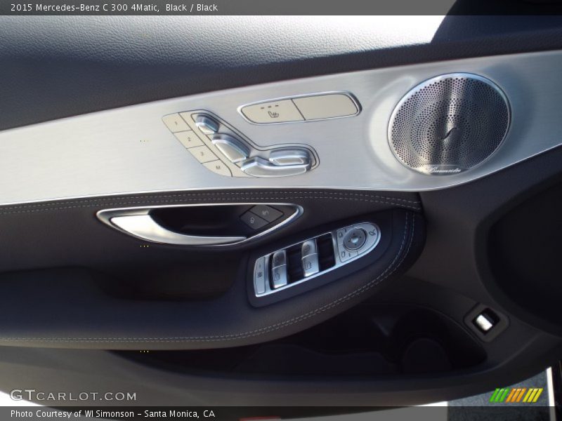 Black / Black 2015 Mercedes-Benz C 300 4Matic