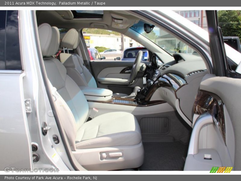 Palladium Metallic / Taupe 2011 Acura MDX Technology