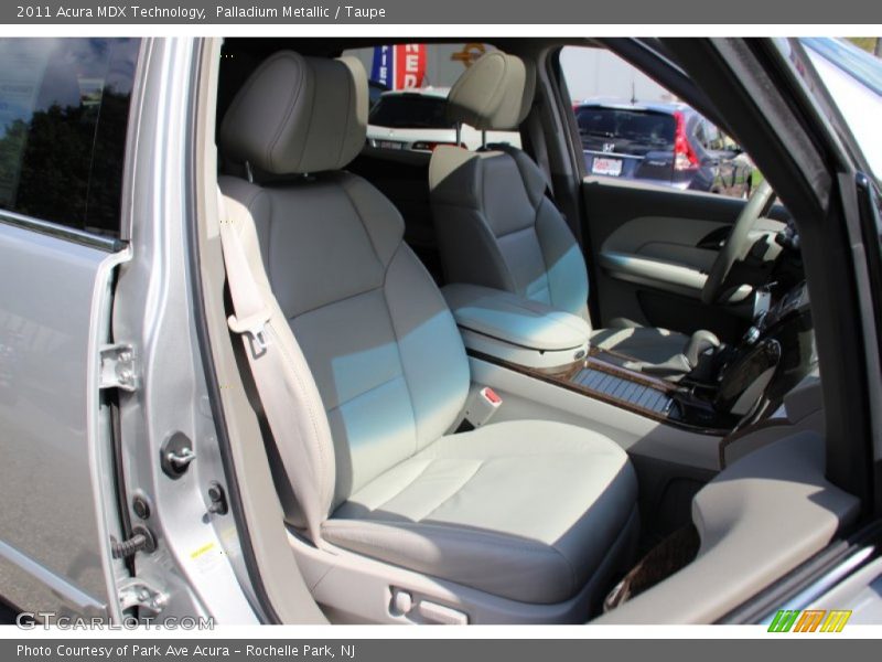 Palladium Metallic / Taupe 2011 Acura MDX Technology